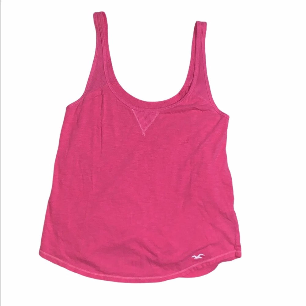 Hollister pink tank top